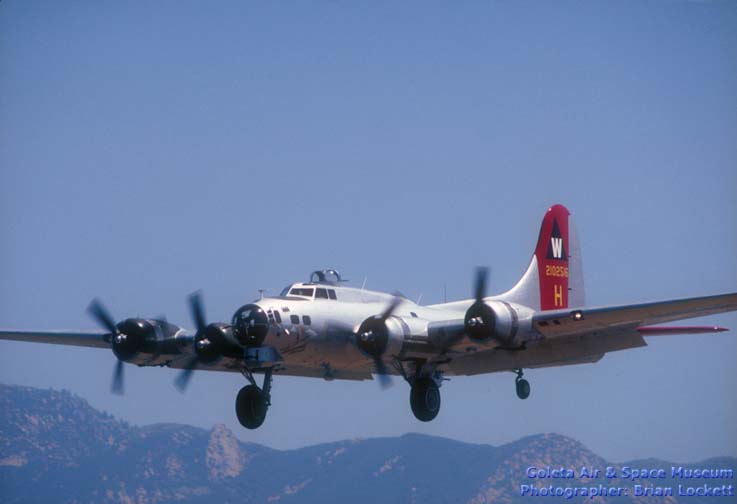 Goleta Air And Space Museum: B-17G Aluminum Overcast Visits Santa Barbara